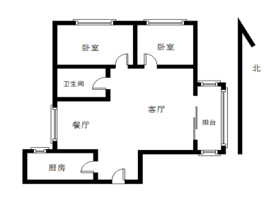 香江花园翡翠阁两房两厅高层学.区房