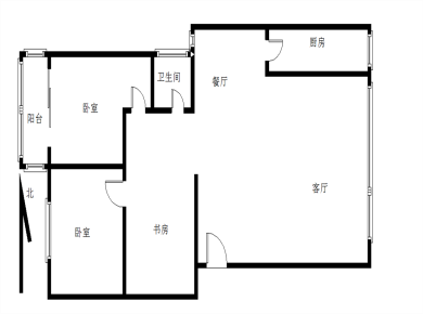 金枫园二期 正规两室  居家装修 楼层适中