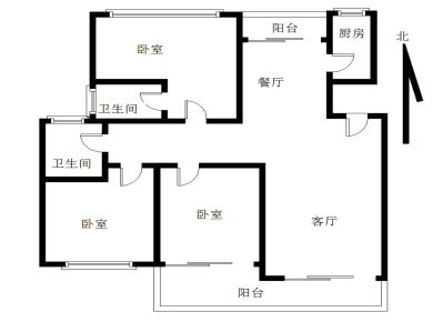 天籁小区+3居室+地铁房（地铁2号线 & 公交车站台就在楼）